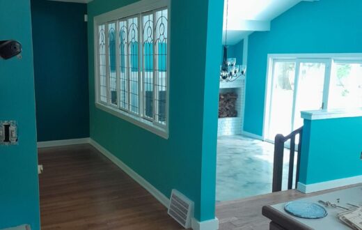 Interior painting in Cleveland